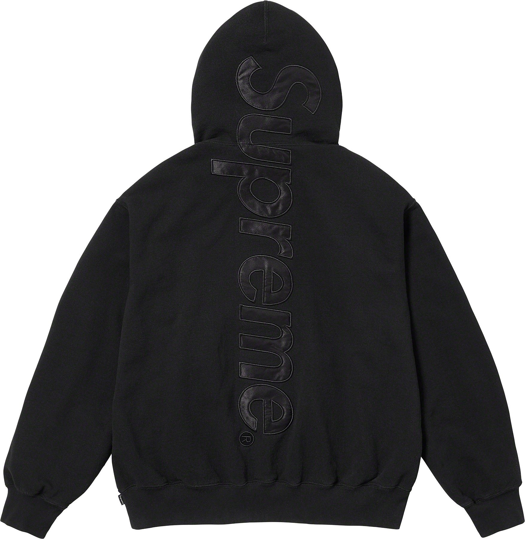 Satin Appliqué Hooded Sweatshirt view 20